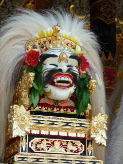 A New Rangda Mask for Ubud, Bali