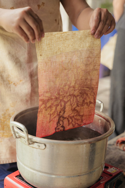 Plant-based Mordant Printing on Barkcloth and Cotton | 24 October 2024