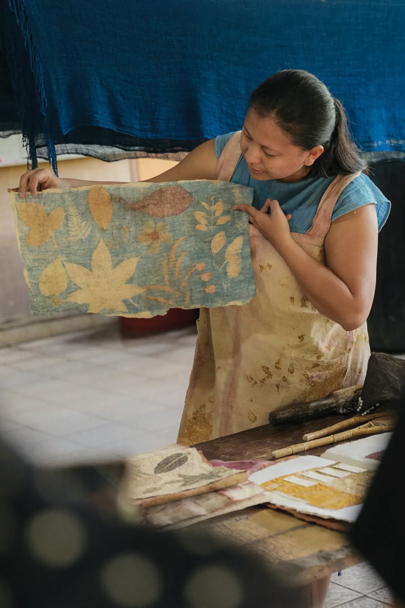 Barkcloth Surface Design Using Natural Dyes with Novieta Tourisia | 7-11 July 2025