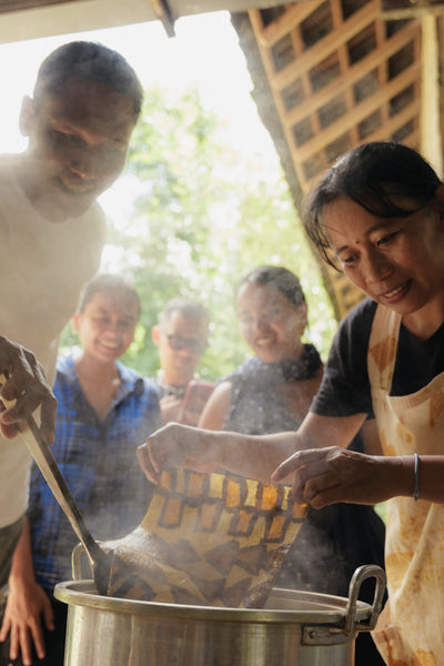 Barkcloth Surface Design Using Natural Dyes with Novieta Tourisia | 7-11 July 2025