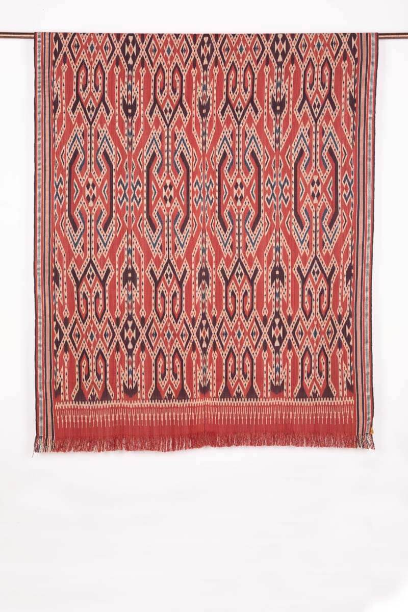 Red Ancient Pattern – Threads of Life