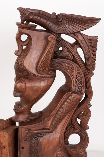 Wooden Faces of Sumatra