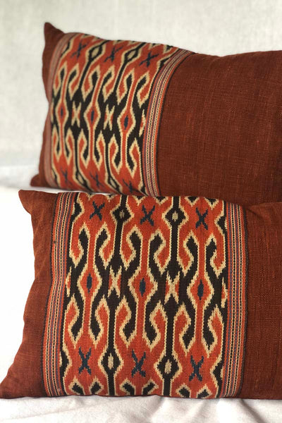 Traditional Ikat and Handspun Rust