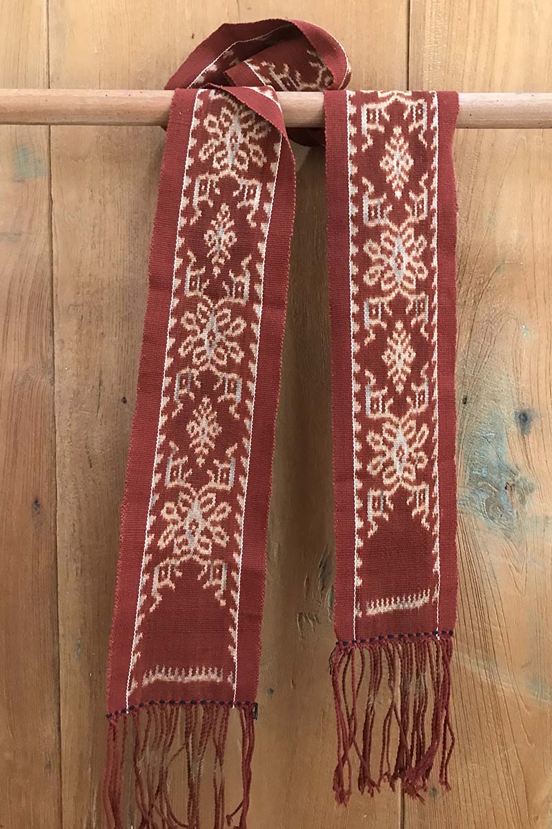 Classic Red Ikat Home Decor
